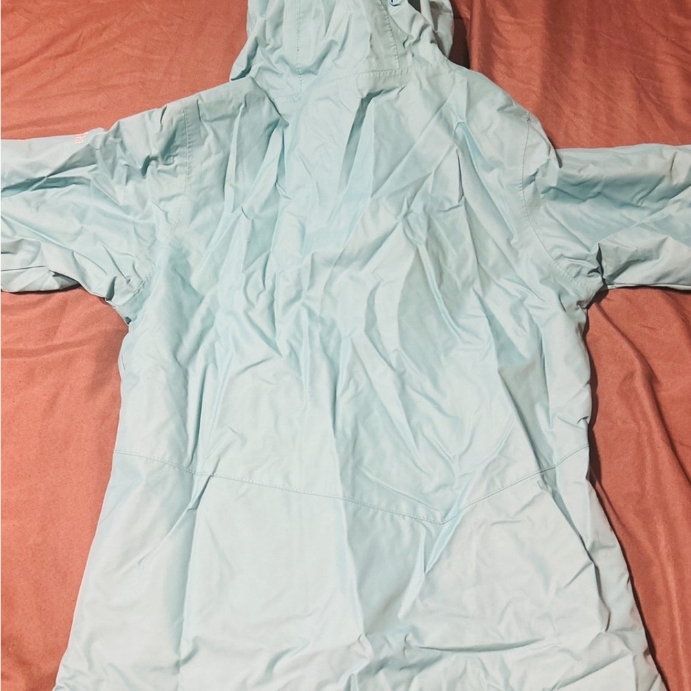 Columbia Light Blue Kids Raincoat